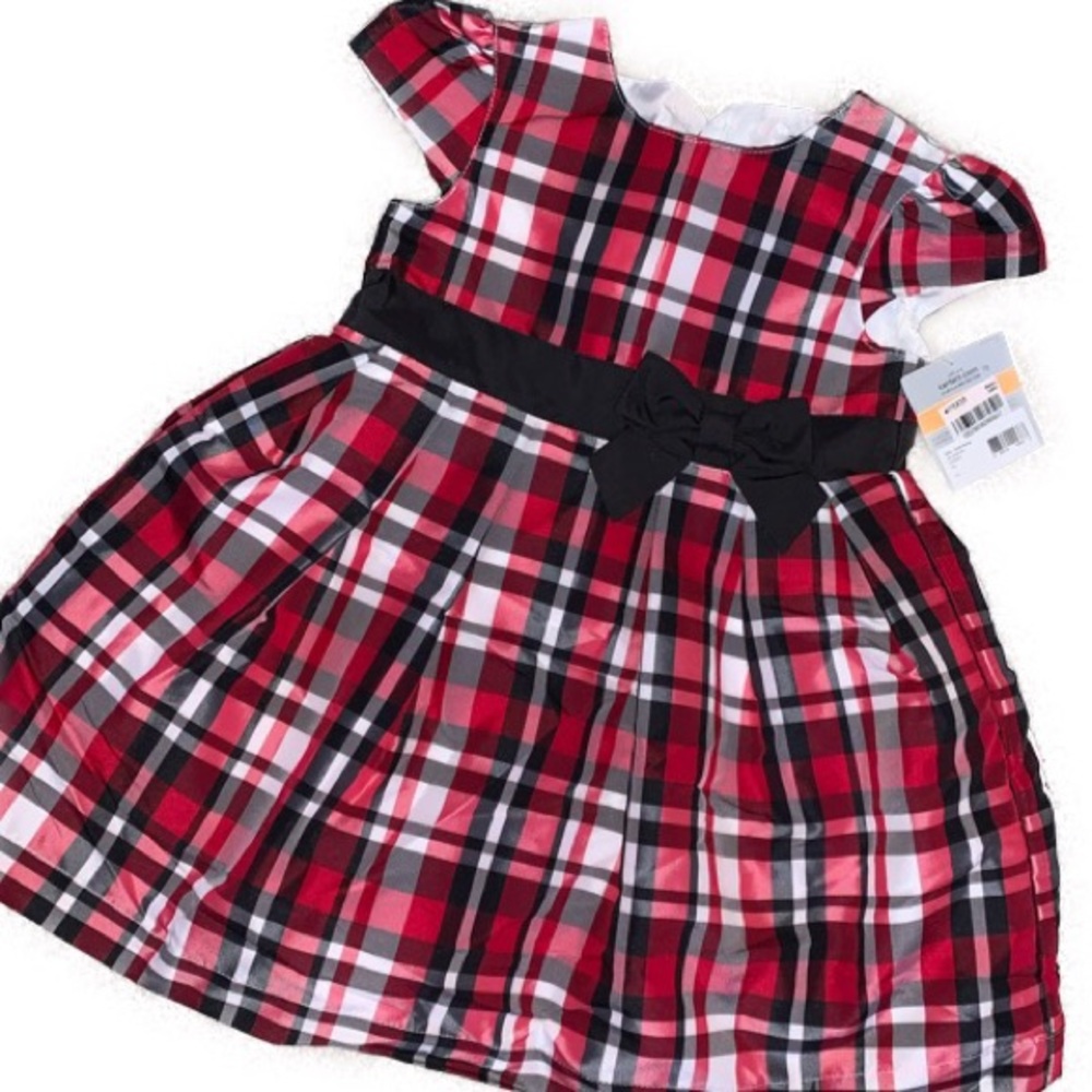 Girls plaid dress